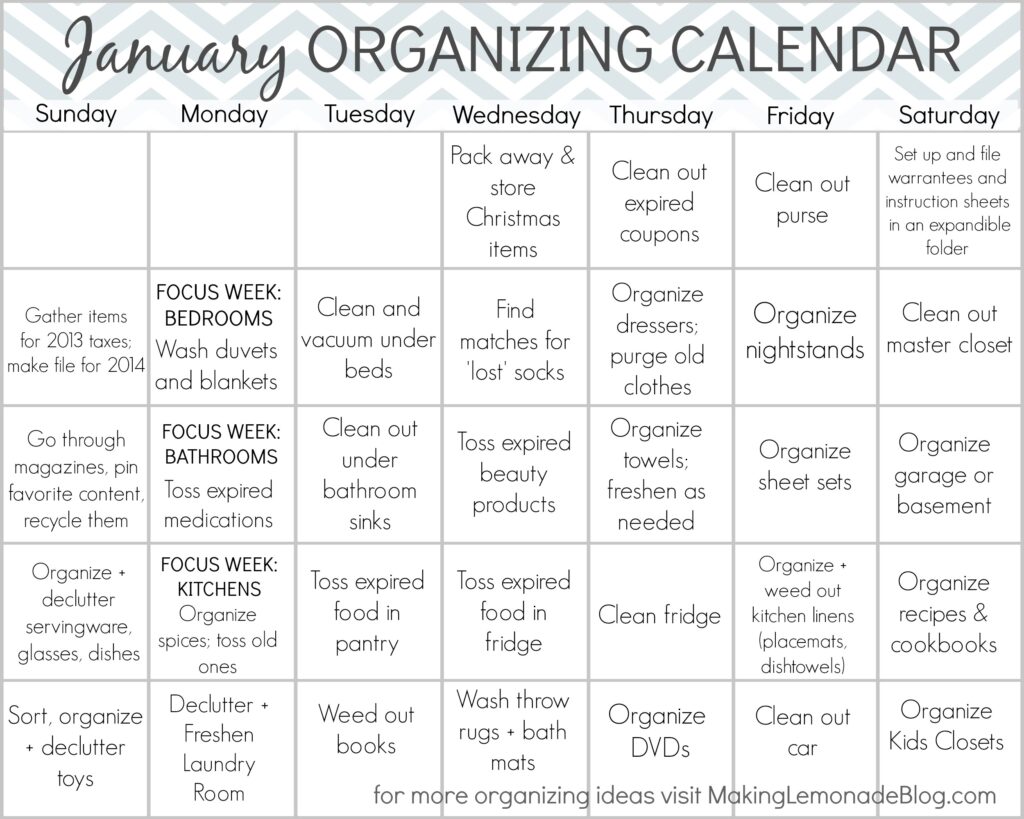 Large Printable Calendars: Your Guide to Planning and Organization ...