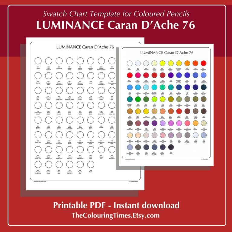 Luminance Swatch Chart Printable: A Comprehensive Guide