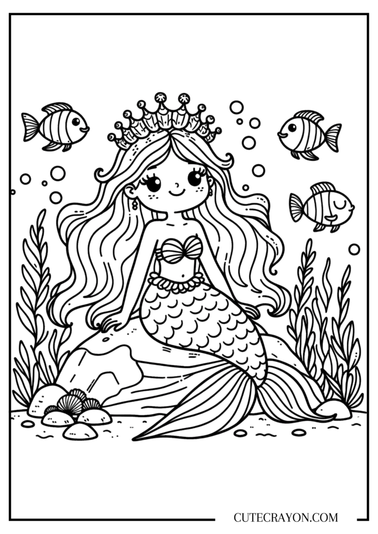 Mermaid Coloring Pages Printable: A Journey into Imagination and Creativity