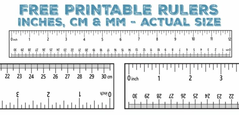 Millimeters Printable Ruler: A Versatile Tool for Accurate Measurements