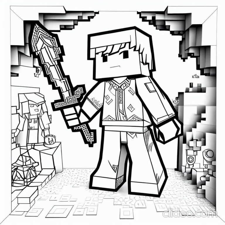 Minecraft Coloring Pages Printable: Unleash Your Inner Artist and Explore the World of Minecraft