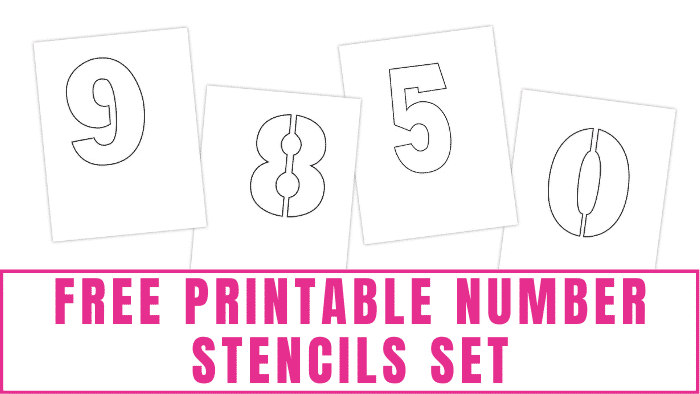 Number Stencils Printable: Unleash Your Creativity with Custom Designs