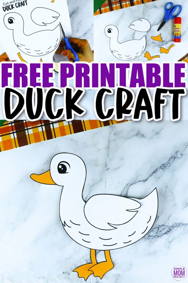 Paper Duck Printable: A Fun and Educational Activity for All Ages