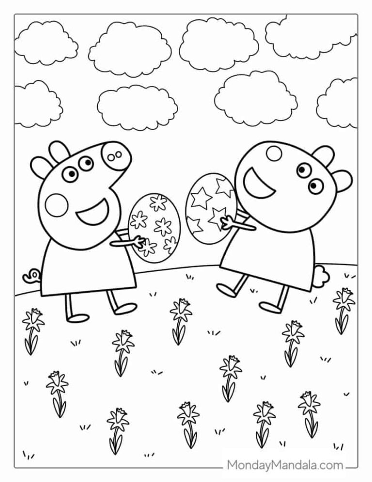 Peppa Pig Coloring Pages Printable: Fun and Educational Activities for Kids