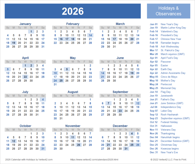 Printable 2026 Calendar One Page: Your Comprehensive Guide