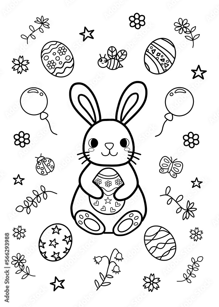 Printable Bunny Coloring Pages: A Fun and Educational Activity for Kids