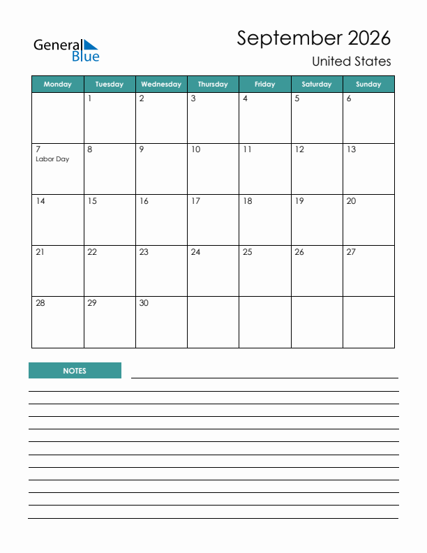 Printable Calendar September 2026: Your Guide to Organization and Planning