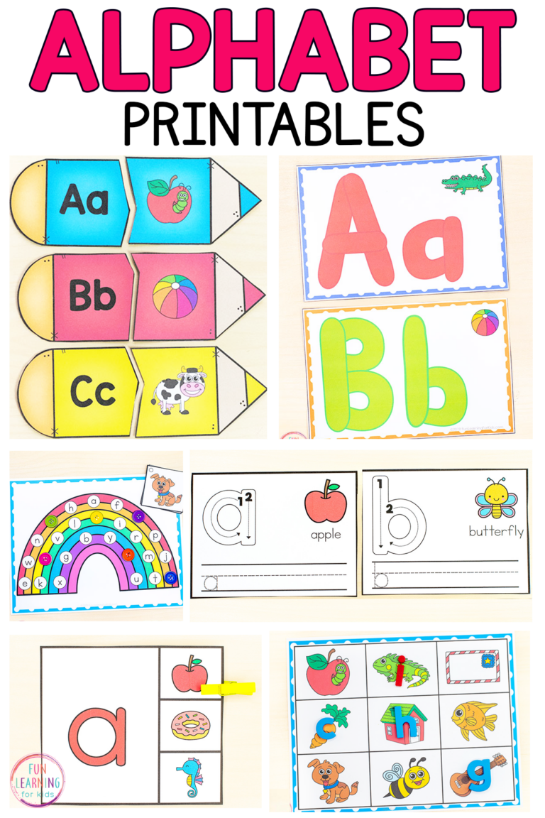 Printable Colored Letters Of The Alphabet: A Fun And Educational Resource