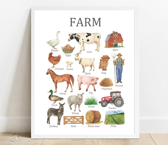 Printable Farm Animals: A Comprehensive Guide for Education, Decoration, and Entertainment