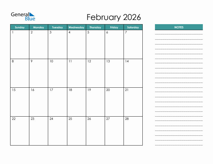 Printable February 2026 Calendar: A Comprehensive Guide to Planning Your Month