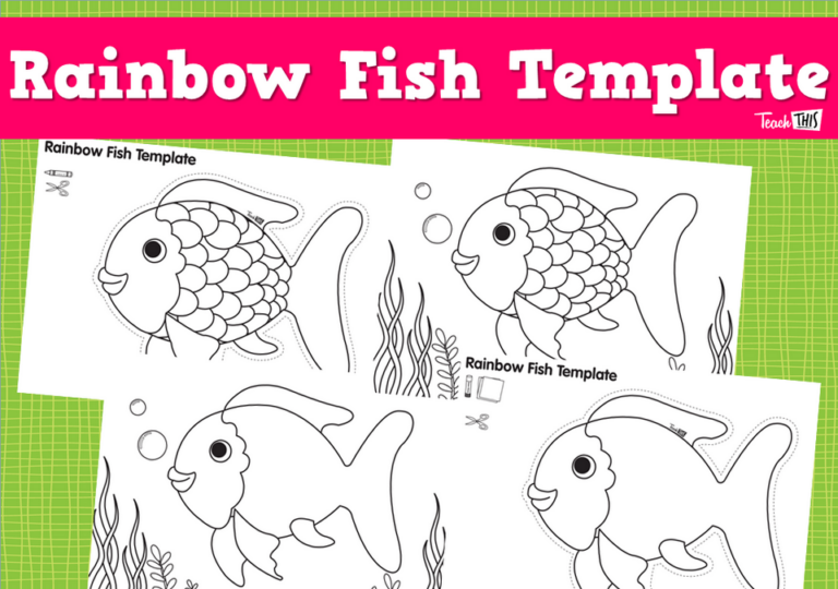 Printable Fish Templates: A Versatile Resource for Creativity and Education