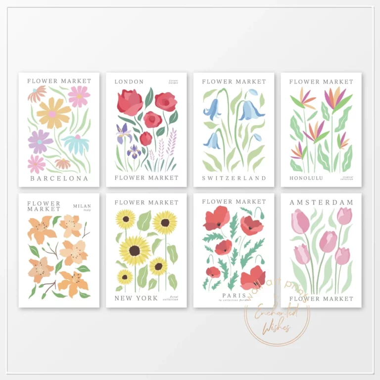 Printable Flower Pictures: Adorn Your World with Nature’s Beauty