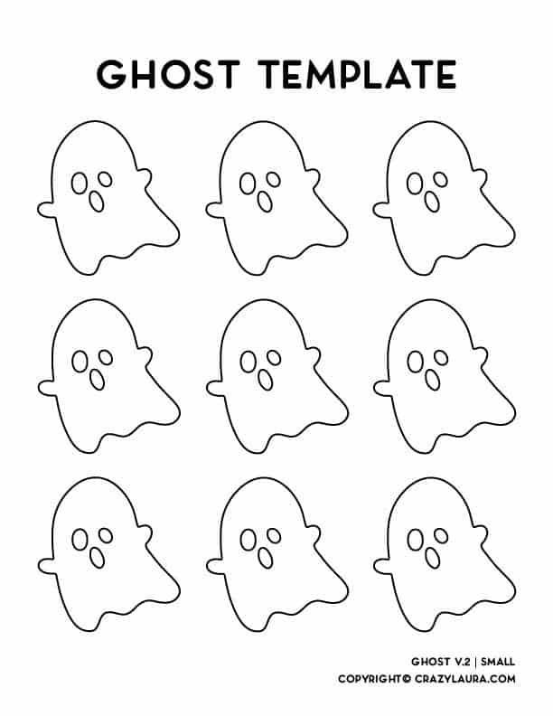 Printable Ghost Ball Template: Spooky and Versatile Decorations for Any Occasion