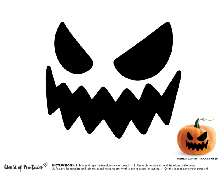 Printable Jack O Lantern Faces: A Guide to Carving, Decorating, and Celebrating