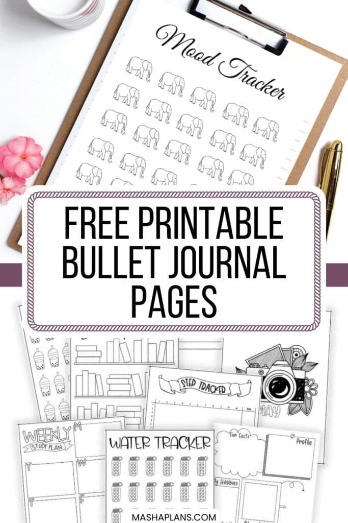 Printable Journal Pages: Elevate Your Journaling Experience