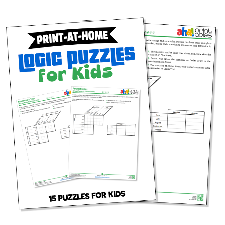 Printable Logic Puzzles: Sharpen Your Mind and Expand Your Horizons