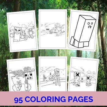 Printable Minecraft Coloring Pictures: A Journey of Creativity and Learning