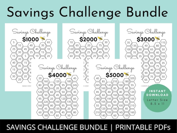 Printable Money Saving Challenge: Your Guide to Financial Success