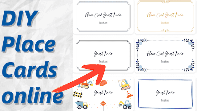 Printable Place Cards: A Guide to Creating Memorable and Personalized Designs