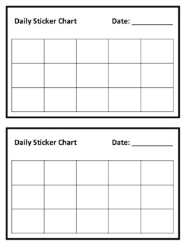 Printable Sticker Charts: A Versatile Tool for Motivation and Progress Tracking