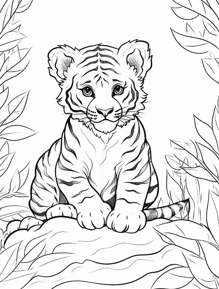 Printable Tiger Coloring Pages: Unleash Your Inner Artist and Explore the Realm of Tigers