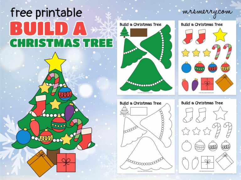 Printable Xmas Tree: A Festive and Eco-Friendly Holiday Decoration