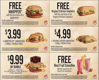 Score Big Savings with Printable Burger King Coupons