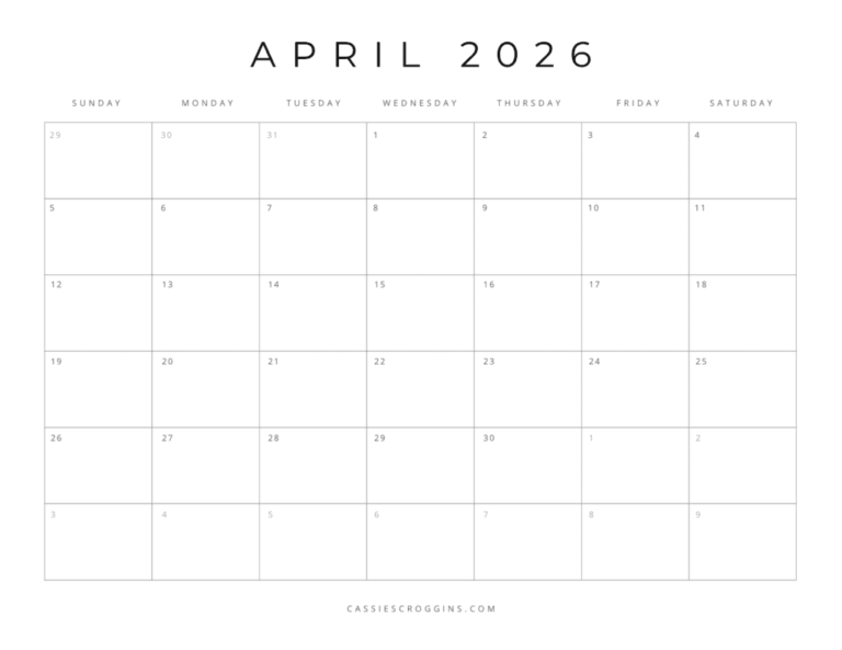 Sept Printable Calendar 2026: The Ultimate Guide to Staying Organized