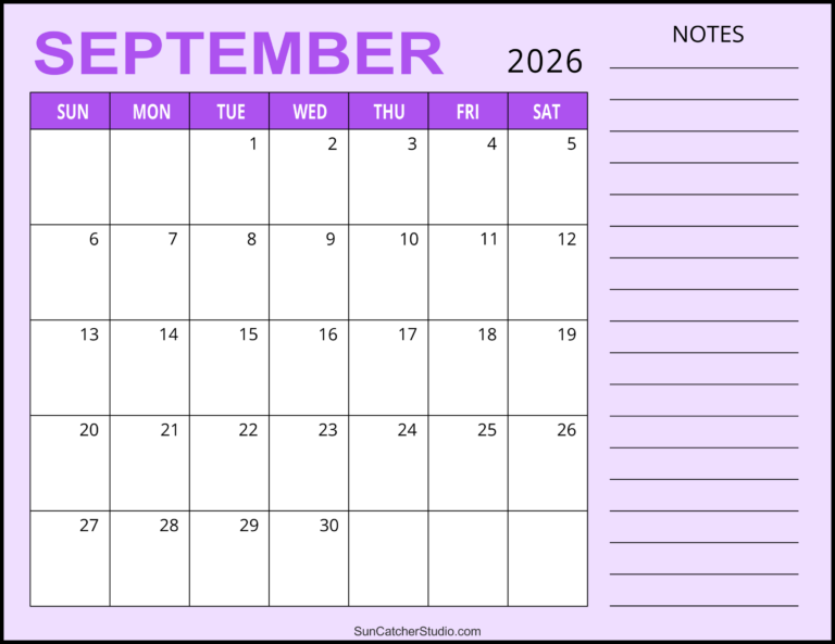 September 2026 Appointment Calendar: Your Printable Guide to Staying Organized