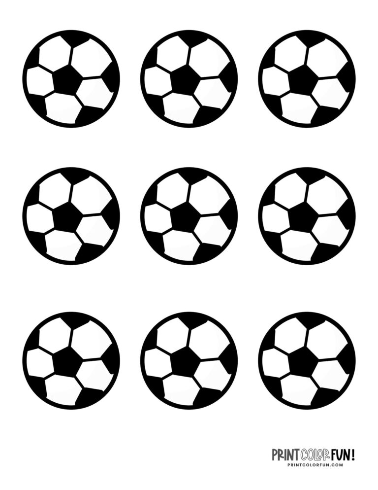 Soccer Ball Printable: A Comprehensive Guide to Print and Play