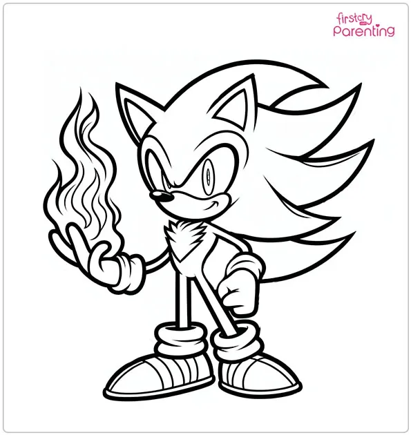 Sonic Printable Color Pages: Fun and Educational Activities for Kids