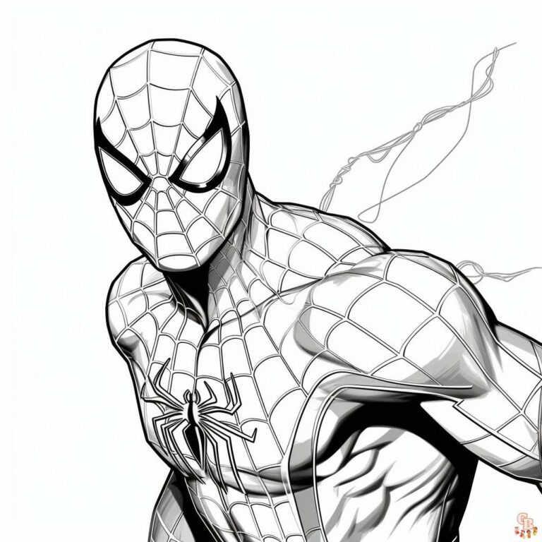 Spiderman Color Pages Printable: Unveil the Adventure and Unleash Your Creativity