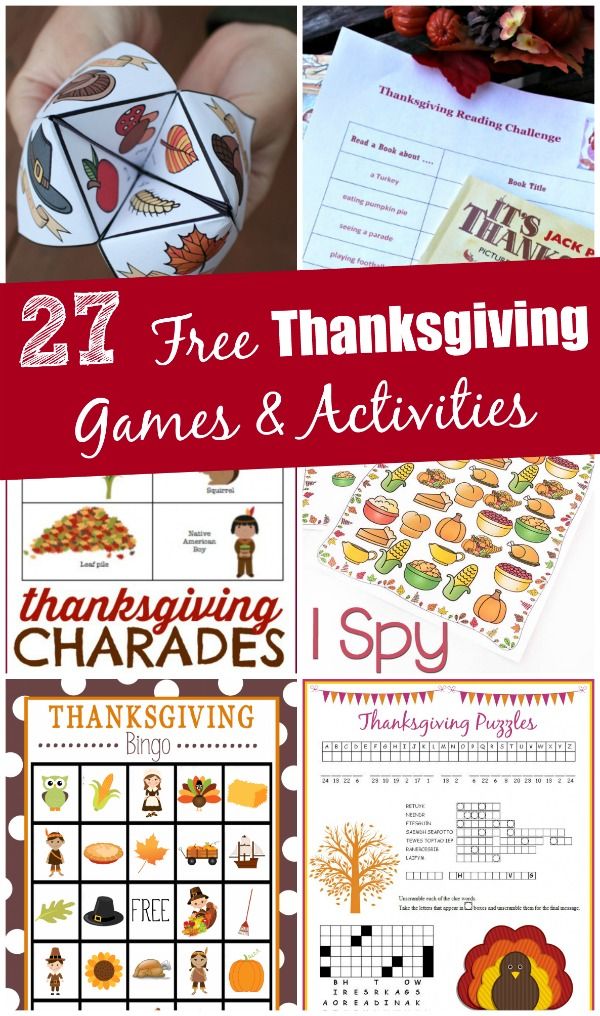 Thanksgiving Games Printable: Fun and Educational Activities for All Ages