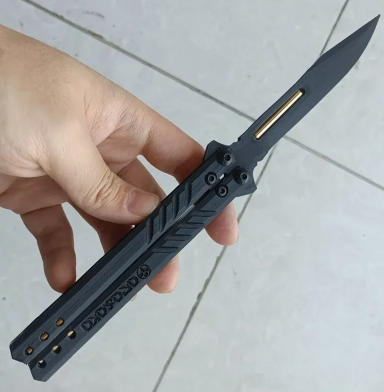 The Art of 3D Printable Butterfly Knives: Customization, Safety, and Cultural Impact