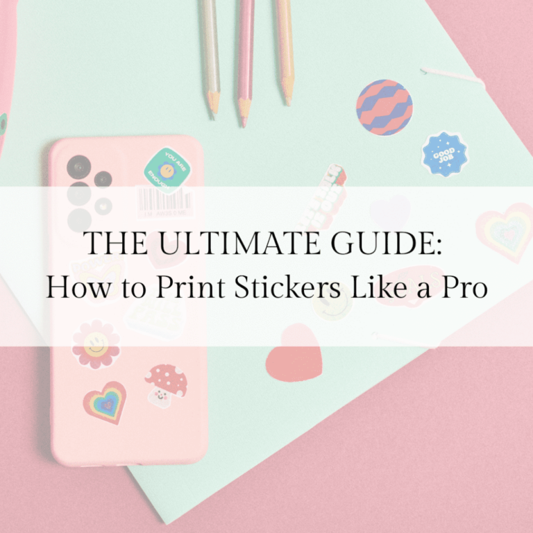 The Ultimate Guide to Printable Sticker Paper: Design, Print, and Create Custom Stickers