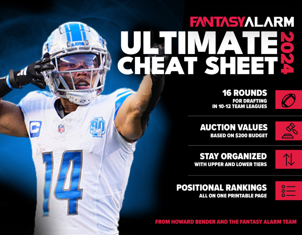 The Ultimate Printable Fantasy Football Cheat Sheet Dominate Your