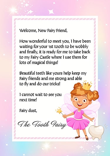 Tooth Fairy Notes Printable: A Magical Way to Celebrate Lost Teeth