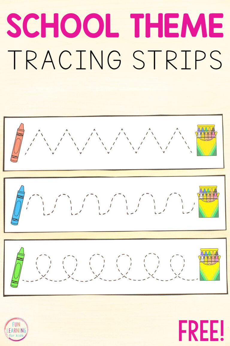 Trace Lines Printable: Enhance Learning, Fine Motor Skills, and More