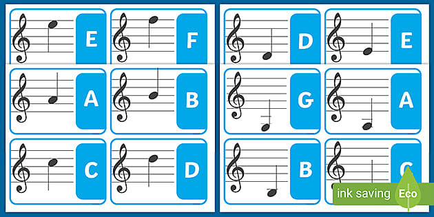 Treble Clef Colorful Printable: A Visual Guide to Musical Notation