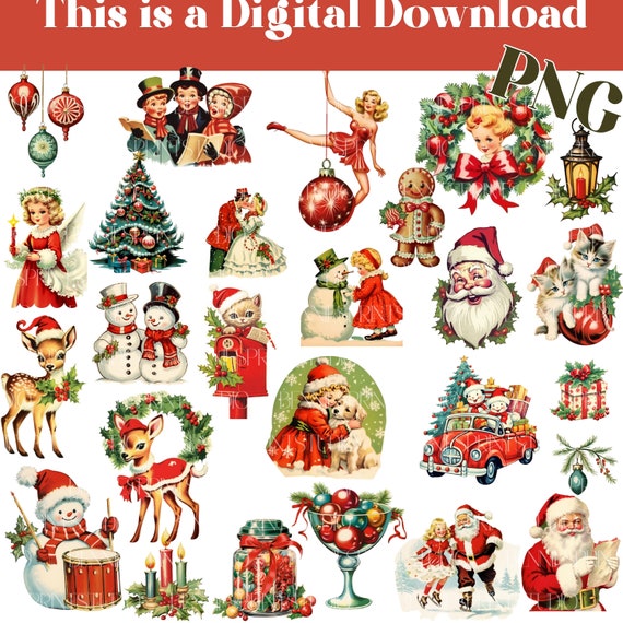 Vintage Christmas Printables: A Nostalgic Journey Through Time