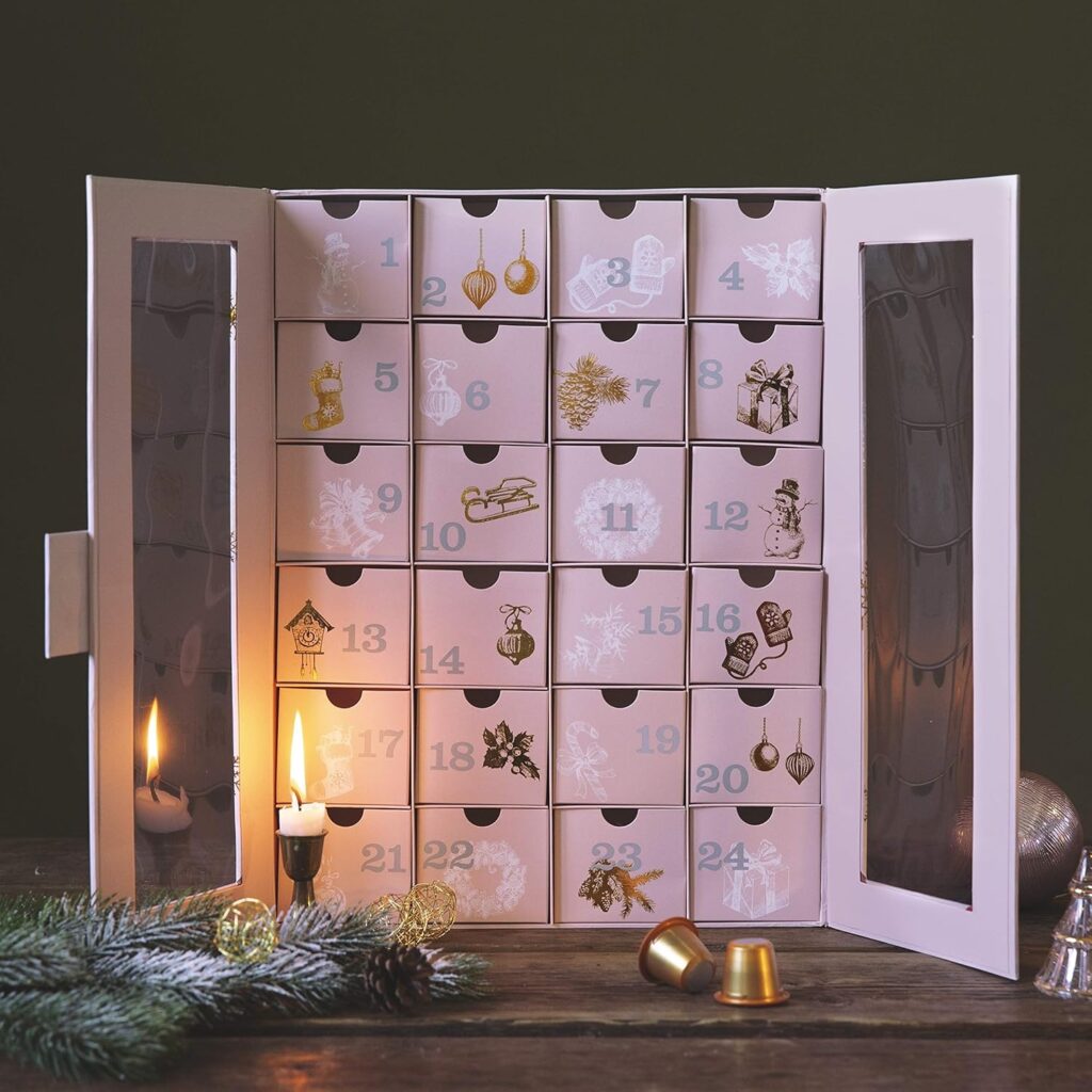 Advent Calendar With 48 OriginalLine Capsules Compatible With 