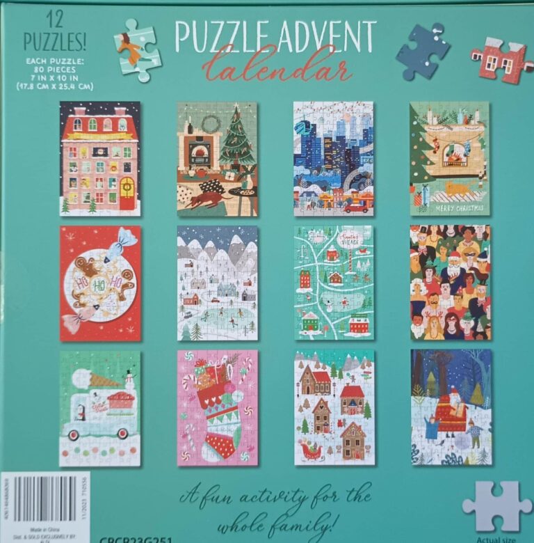 Aldi Merry Moments Puzzle Advent Calendar Aldi Reviewer