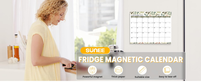 Amazon SUNEE 2 Year Magnetic Calendar For Refrigerator 8 X10 