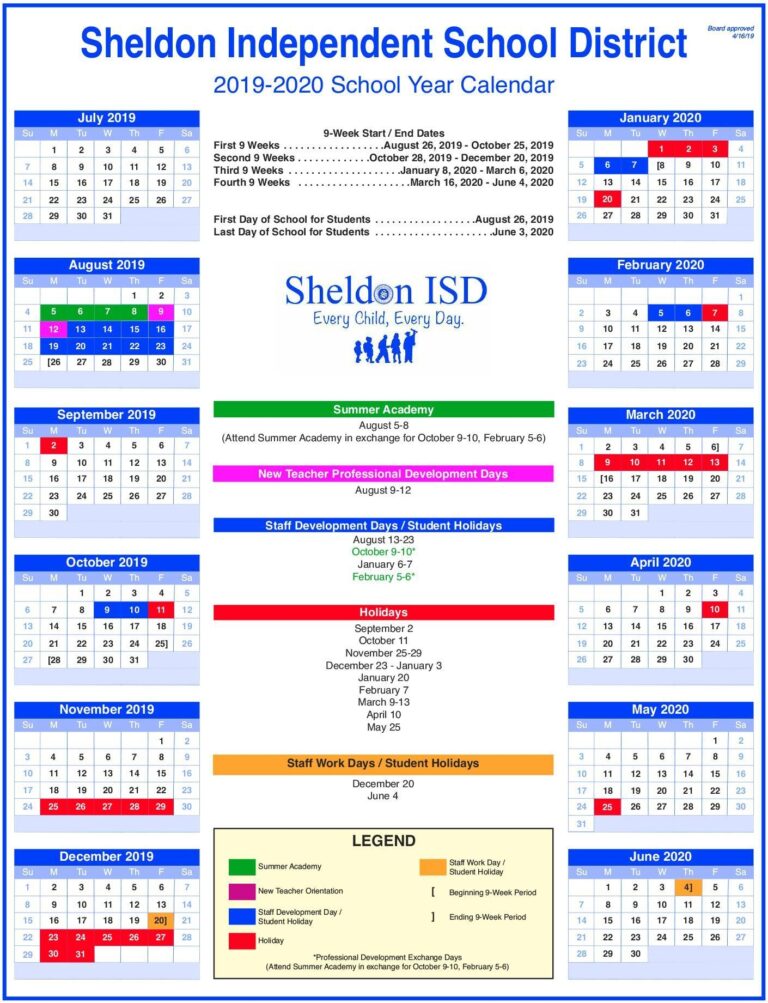 HISD Calendar 2025 2026 A Comprehensive Guide For Students Parents 