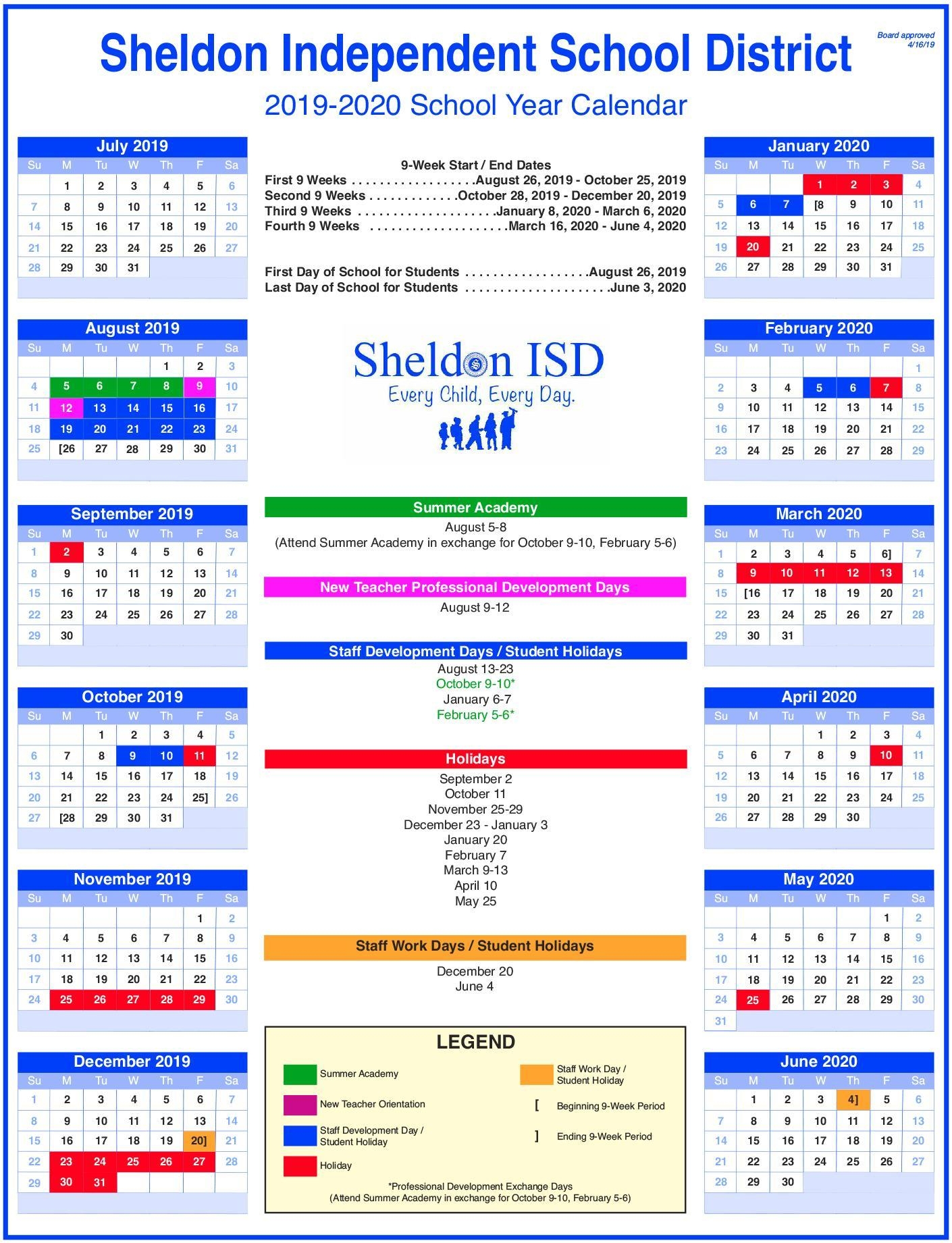 HISD Calendar 2025 2026 A Comprehensive Guide For Students Parents