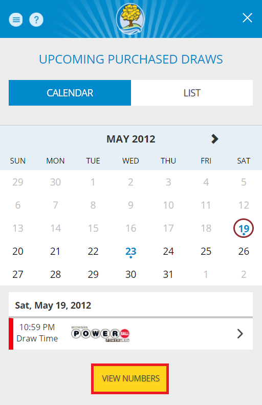 How To View Upcoming Purchased Draws Michigan Lottery FAQ