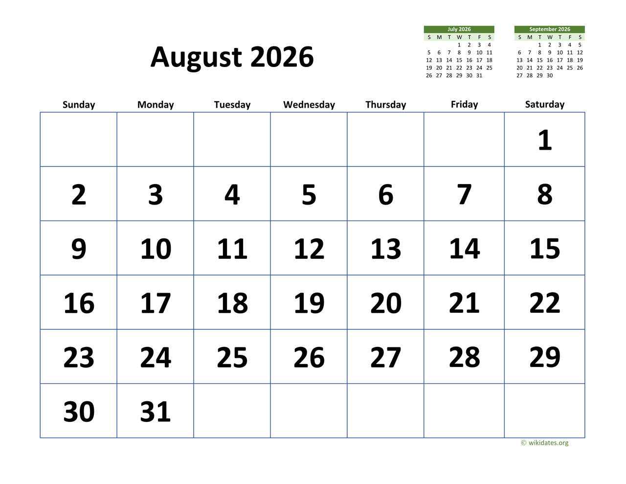 Navigating Time A Comprehensive Look At The July And August 2026