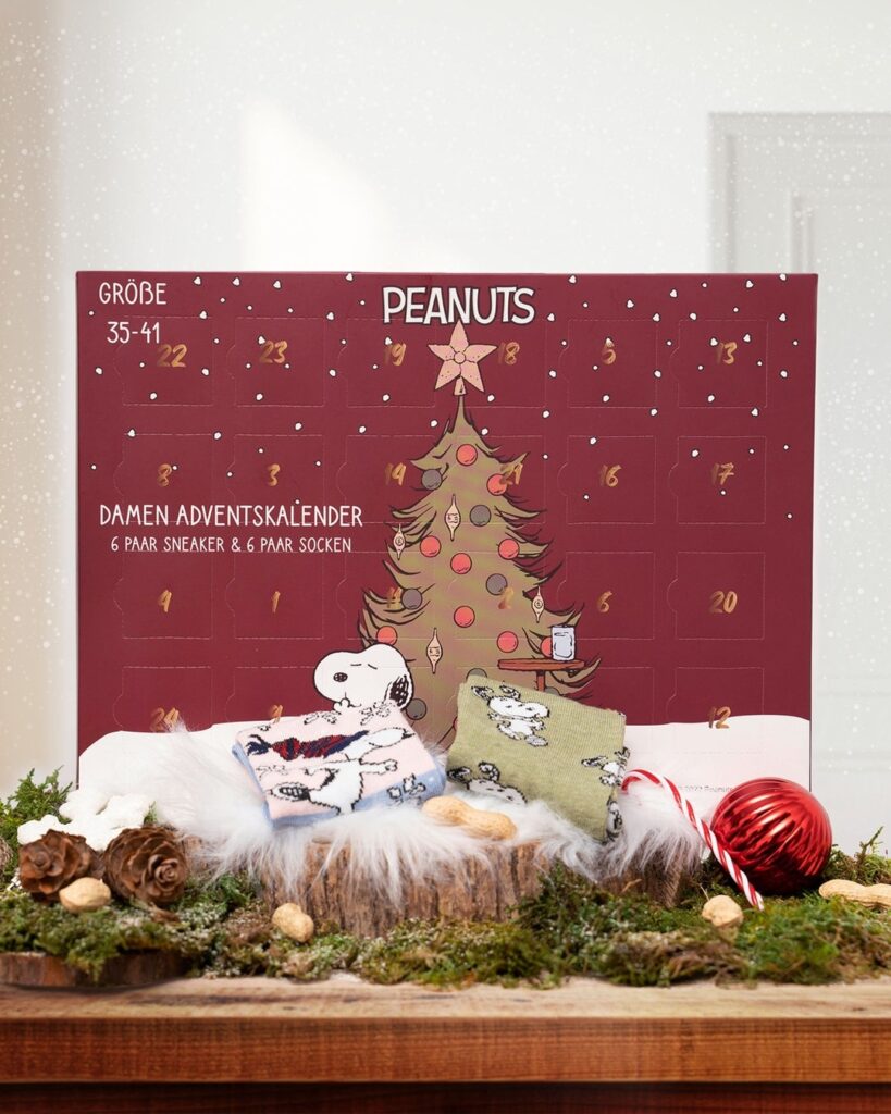 Original PEANUTS Advent Calendar For Women And Men Filled Etsy