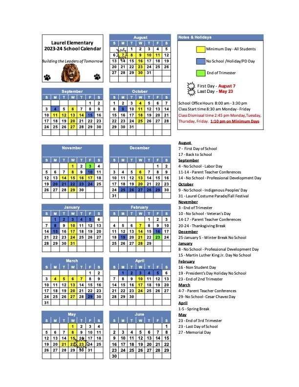 Ousd 2024 To 2025 Calendar Year Adria Ardelle