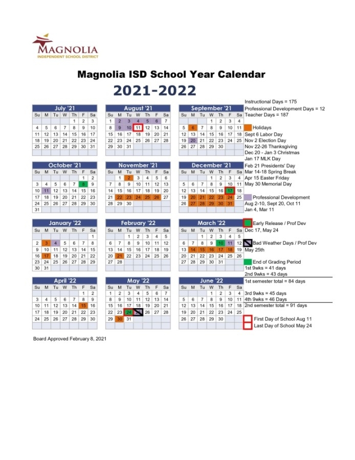 Pasadena Isd Calendar 2022 2023 Printable Calendar 2023